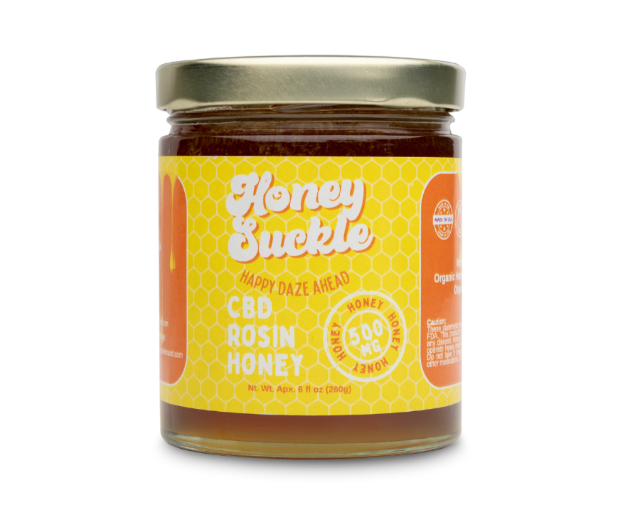 CBD Rosin Honey Jar - 500mg